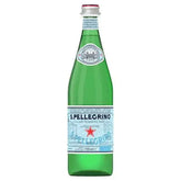 San Pellegrino Sparkling Natural Mineral Water Glass 750ml (Case of 12)  Adomoo